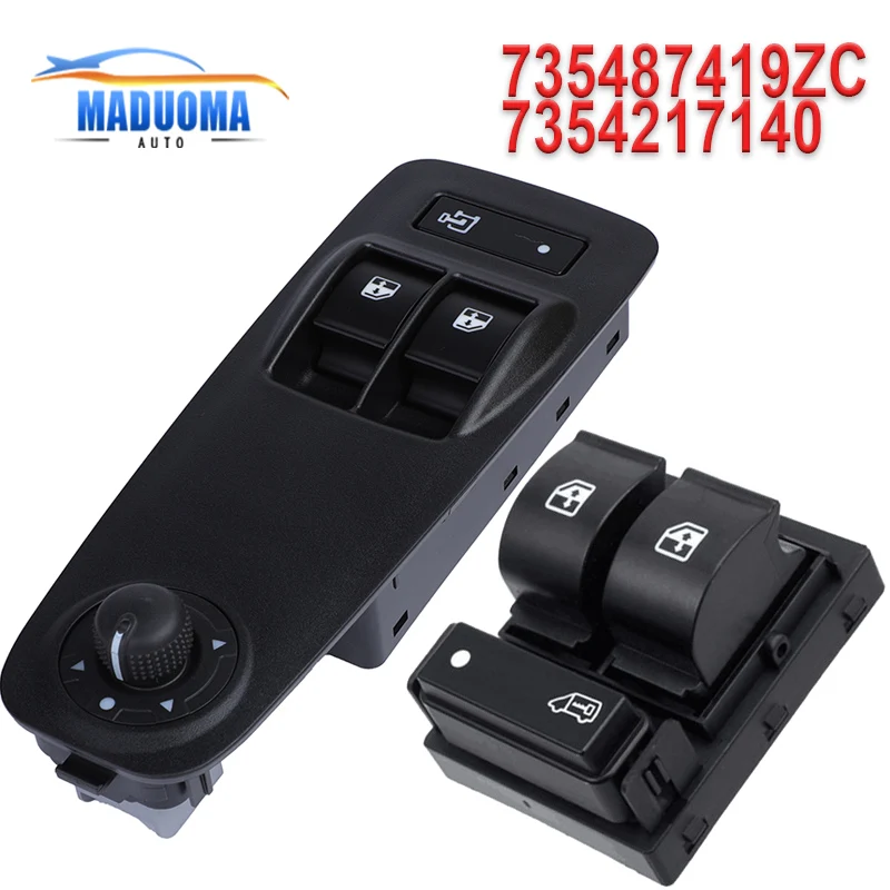 New 735487419ZC 7354217140 735532903 735487423 6554XN Window Switch Car Accessories For Fiat Doblo Ducato 2006-15