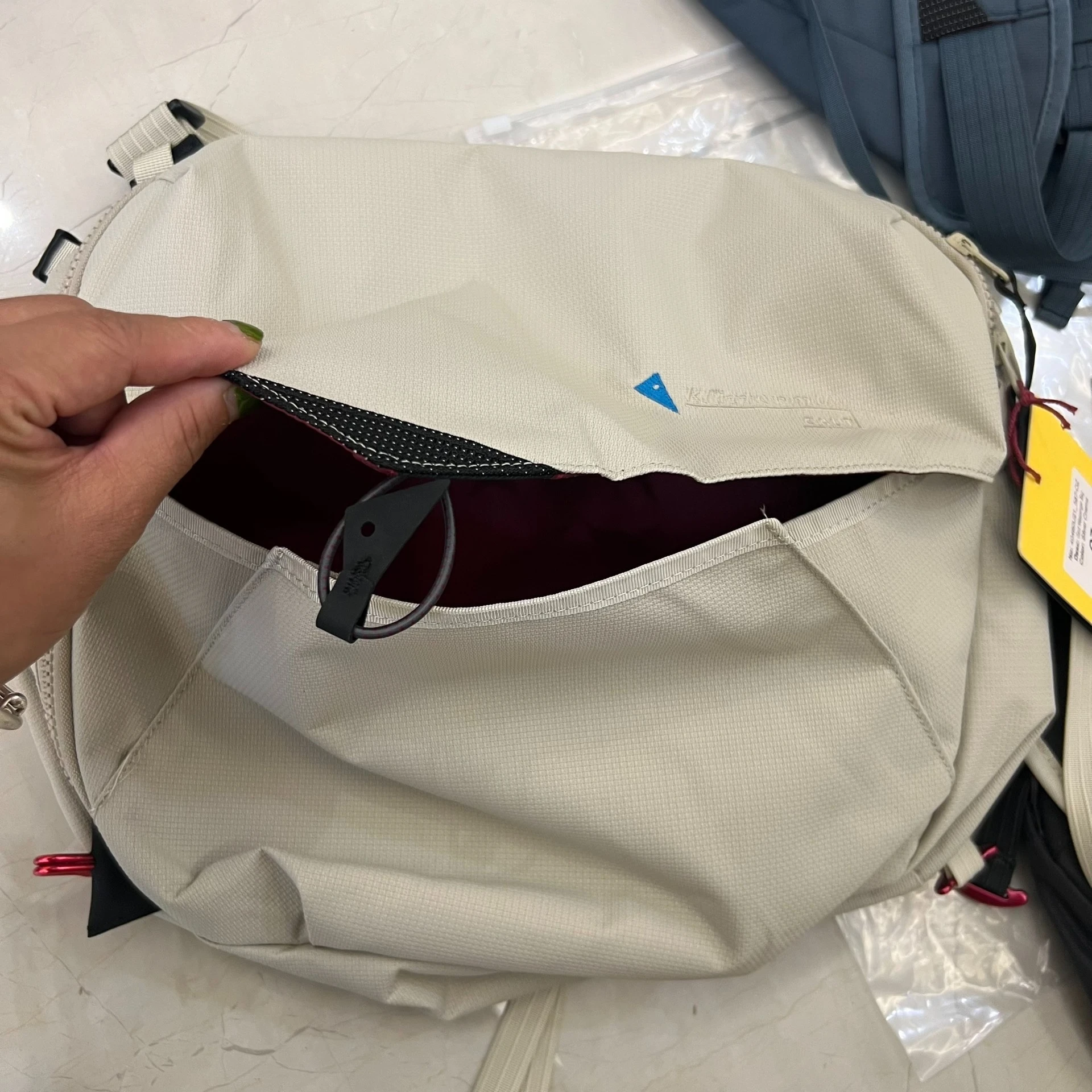 40460U عالية الجودة ذات سعة كبيرة حقيبة ساعي GaoTe ركاب الدراجات حقيبة واحدة الكتف حقيبة كمبيوتر محمول Crossbody #4