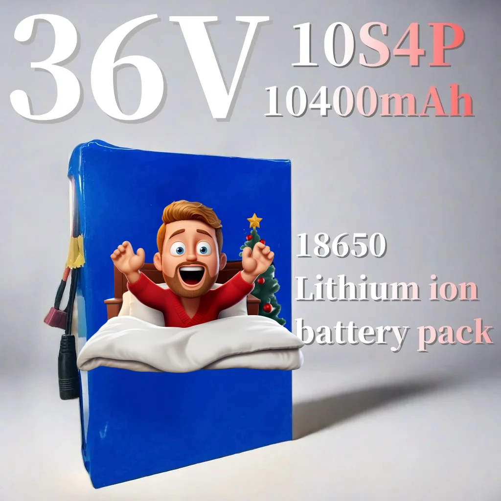 

36V 10.4AH Suitable for lithium-ion 10S4P 18650 auxiliary electric commuting, commuting tool battery pack