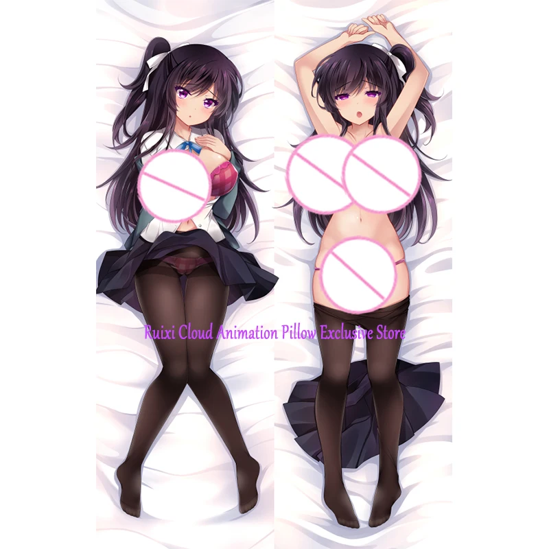 

Dakimakura Anime Pillow Cover Beautiful Girl Double Sided Print 2Way Cushion Bedding Gifts