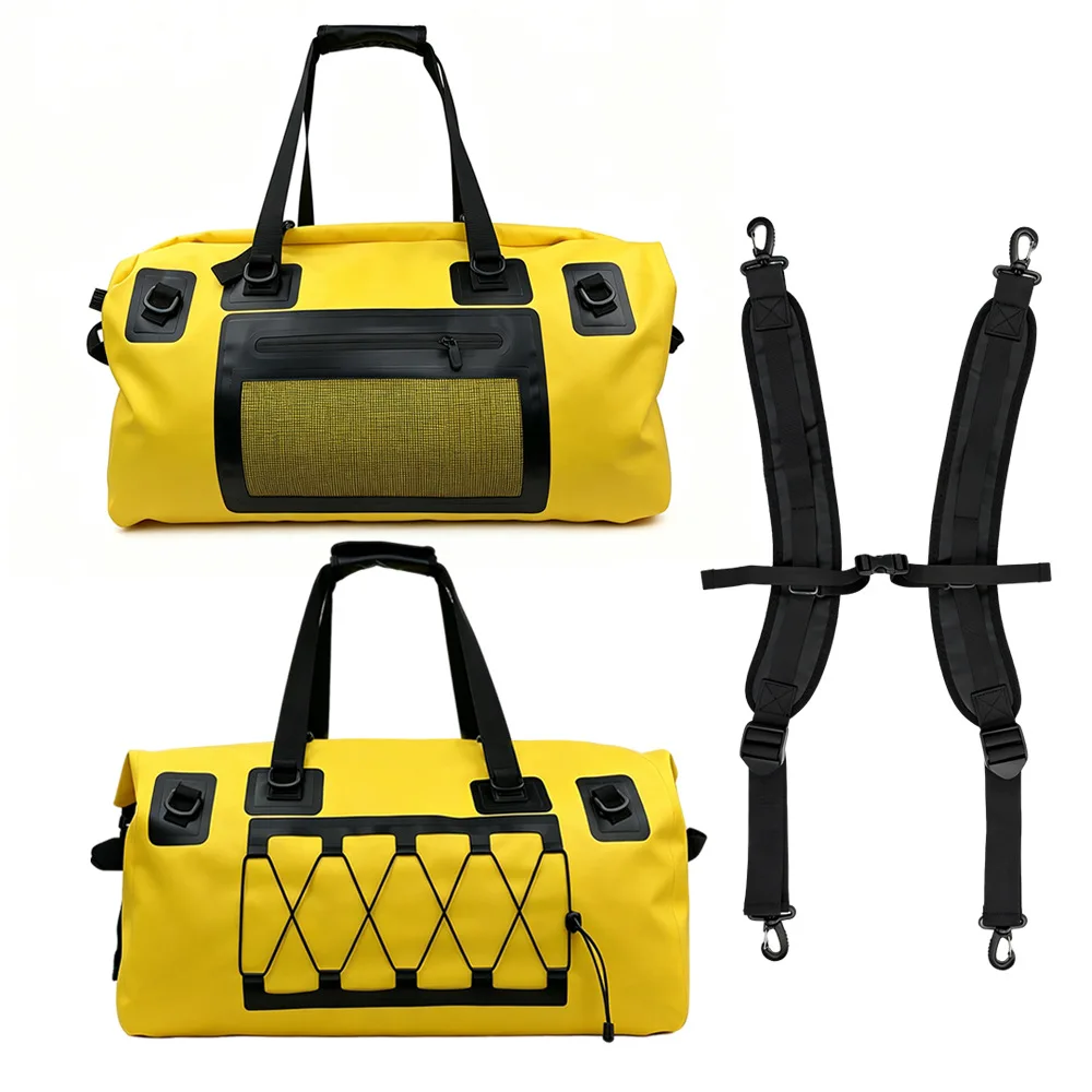 Sdee Outdoor PVC Waterproof Backpack Large Capacity Portable Duffel Bag ...