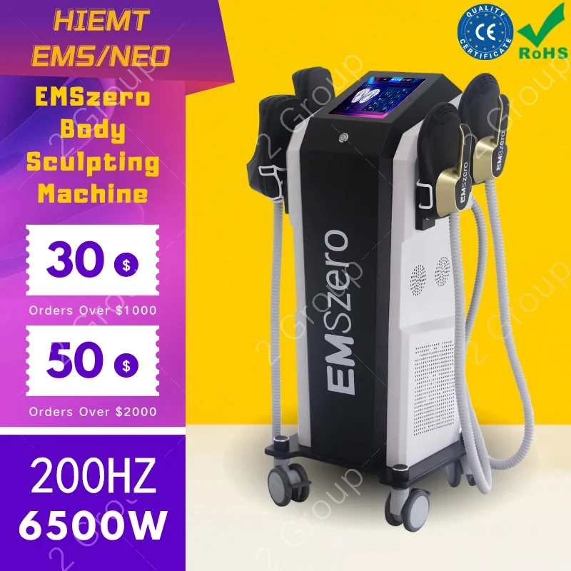 Emszero Nova NEO Professional EMS ZERO PRO ULTRA RF Machine 2024 EMS Body Sculpting Machie HIEMT Weight loss Muscle Stimulation