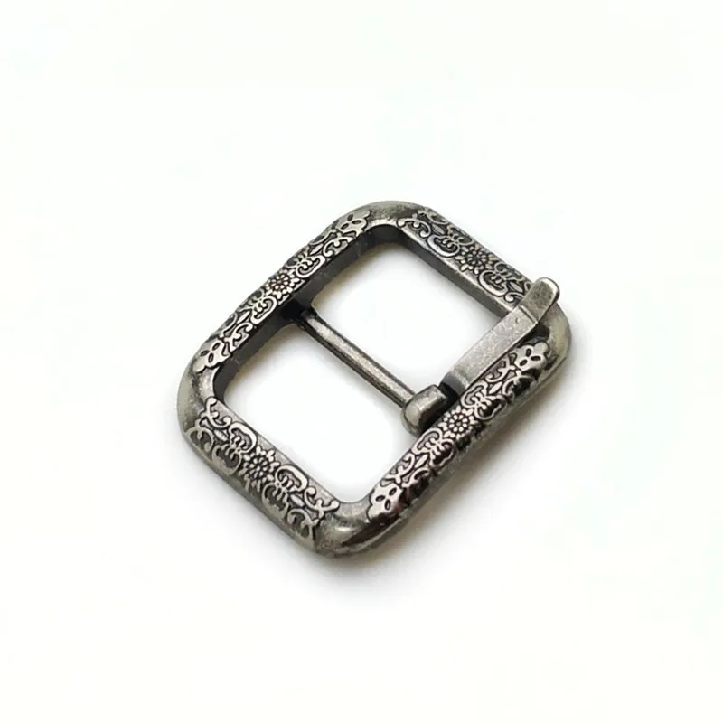 Carved Belt Buckle Vintage Oriental Carved Belt Vintage Silver Cyan Needle Buckle Zinc Alloy Belt Buckle