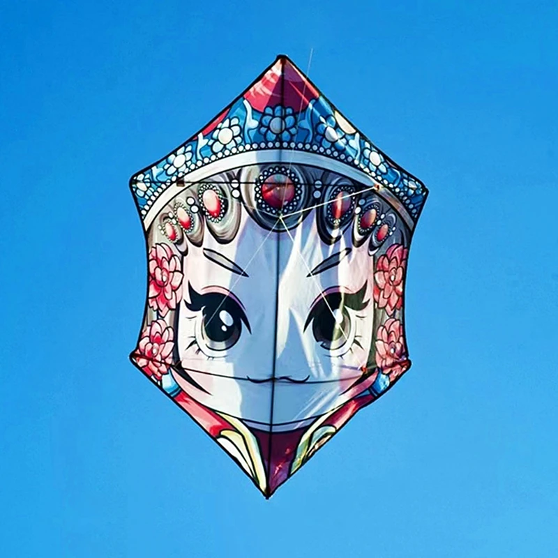 タイガー六角凧素敵な女の子凧オペラ女の子凧スポーツ屋外おもちゃ凧子供のためのプロの凧屋外ゲームドラゴン