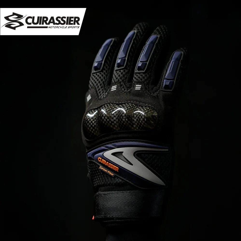 CUIRASSIER Carbon Fiber Gloves with Index Finger Touch ScreenGreat Finger Flexibility Suitable for And Daily Commuting Riding