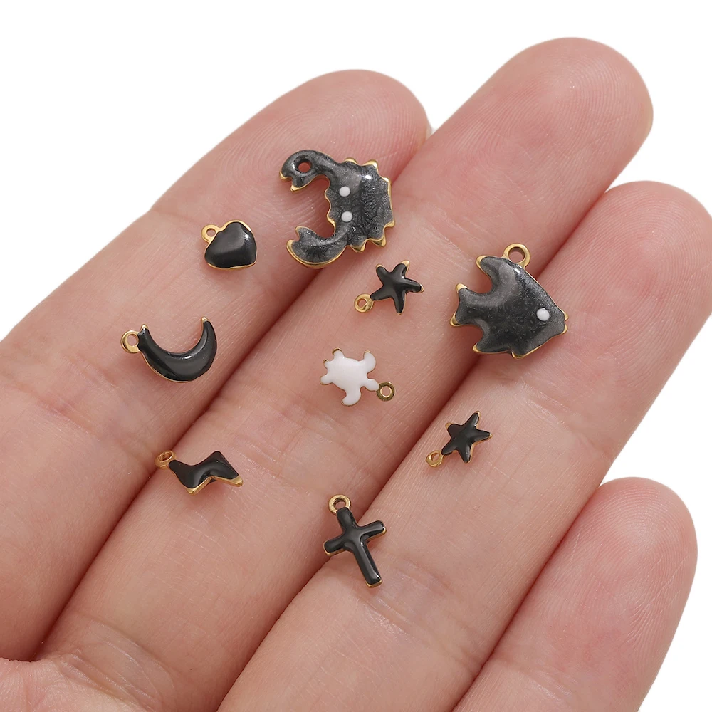 2-20Pcs Small Star Moon Animal - Butterfly Pendant Necklace recension och pris