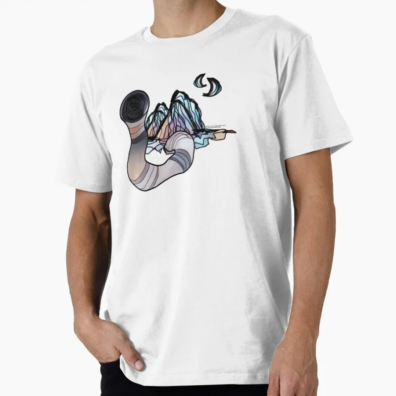 

two moon Arrakis 1104 The Sandworm Vintage Sci fi Gift T shirt for man Large size Tops Retro Dune Graphic Print Clothes