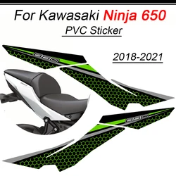 Protector Tank Pad For Kawasaki Ninja 650 2018 2019 2020 2021 Stickers Decal Kit Knee Emblem Badge Logo Fairing Protection