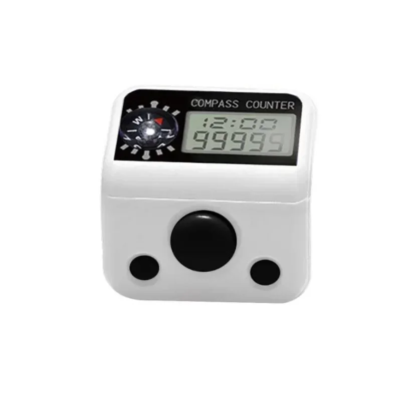 

Resettable 5 Digit LCD Electronic Digital Display Finger Hand Tally Counter with Compass Electronic Finger Counter