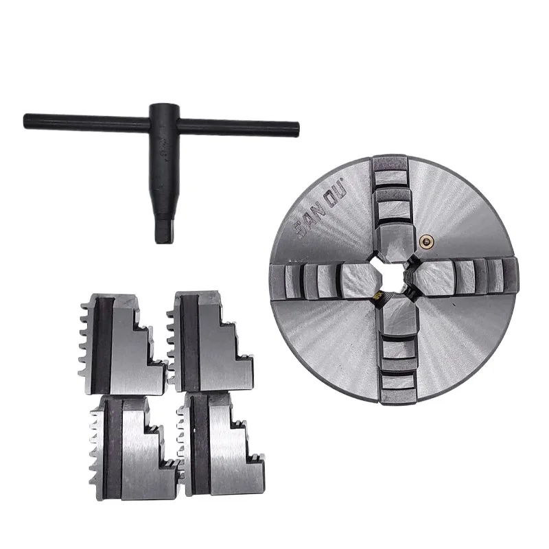 Imagem -06 - Mandril de Torno Manual com Máquina de Torneamento K1180 Mandíbulas Mandíbulas Metal Autocentrado Acessórios para Ferramentas Novo Conjunto