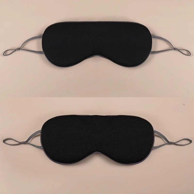 Sleeping Eye Mask Korean Style Ice Silk Warm And Cool Dual Use Adjustable Travel Light Blocking Breathable Eye Mask
