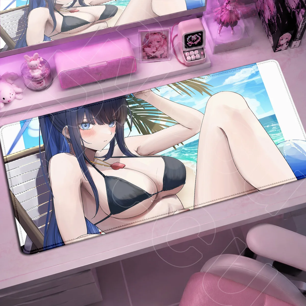 Blue Archive Sexy Girl Joumae Saori Mousepads Gaming Locking Edge Anime Wallpaper Mauspad Office Laptop Keyboard Desktop Carpets