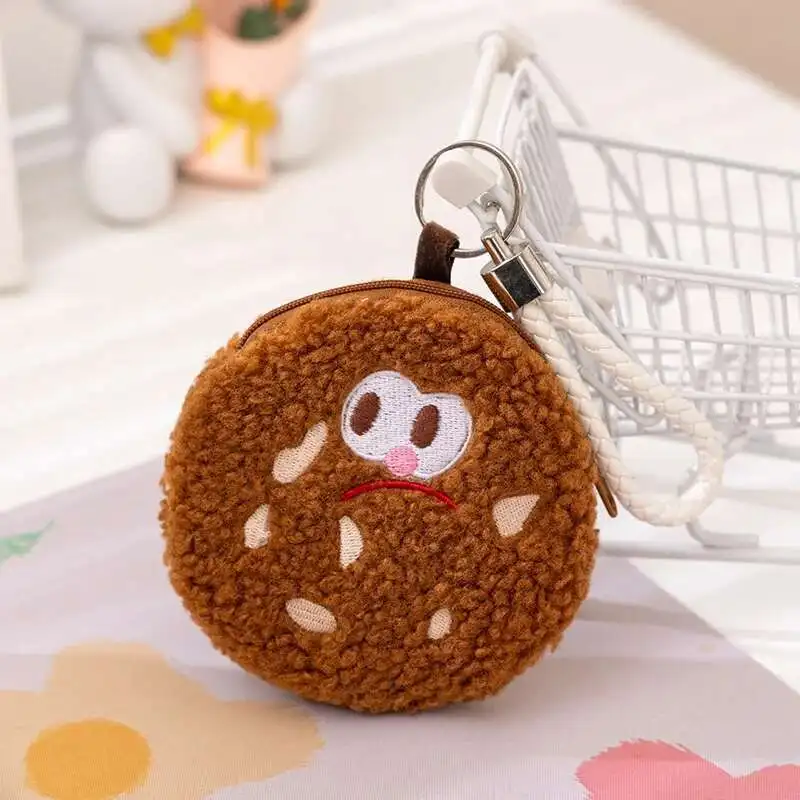 Simulatie Ahoy Koekjes Chocolade Koekjes Knuffel Portemonnee Hanger Leuke Cartoon Gevulde Pop Sofa Decor Tas Decor Kid Gift