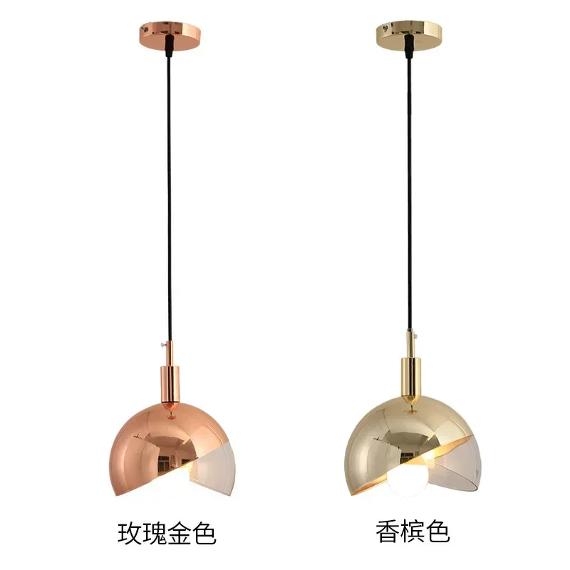 

Nordic personality chandelier, simple dining room creative single-head dining chandelier, window display, bar counter, dining ro