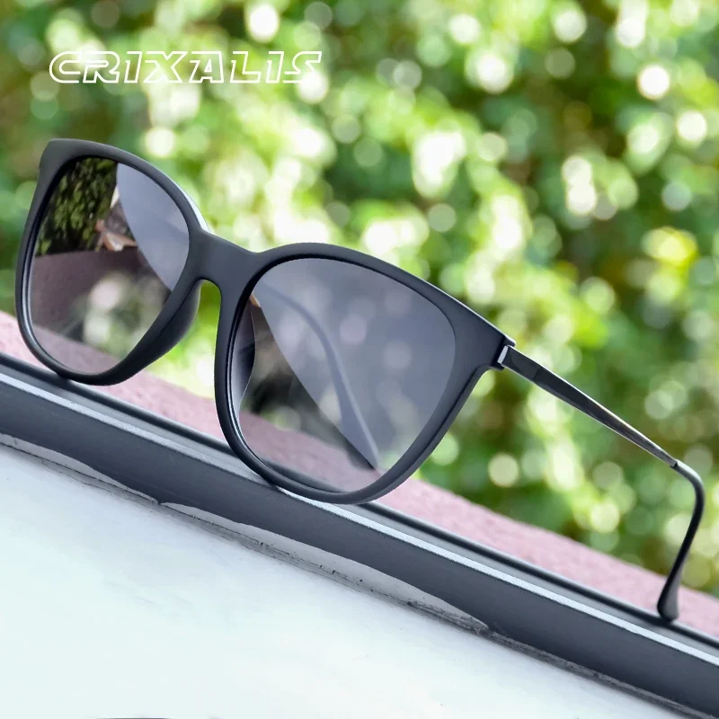 CRIXALIS Vintage Cateye Polarisierte Sonnenbrille für Frauen Blendschutz Fahren Sonnenbrille Damen Luxus Marke Designer Shades Weiblich – Detail 9
