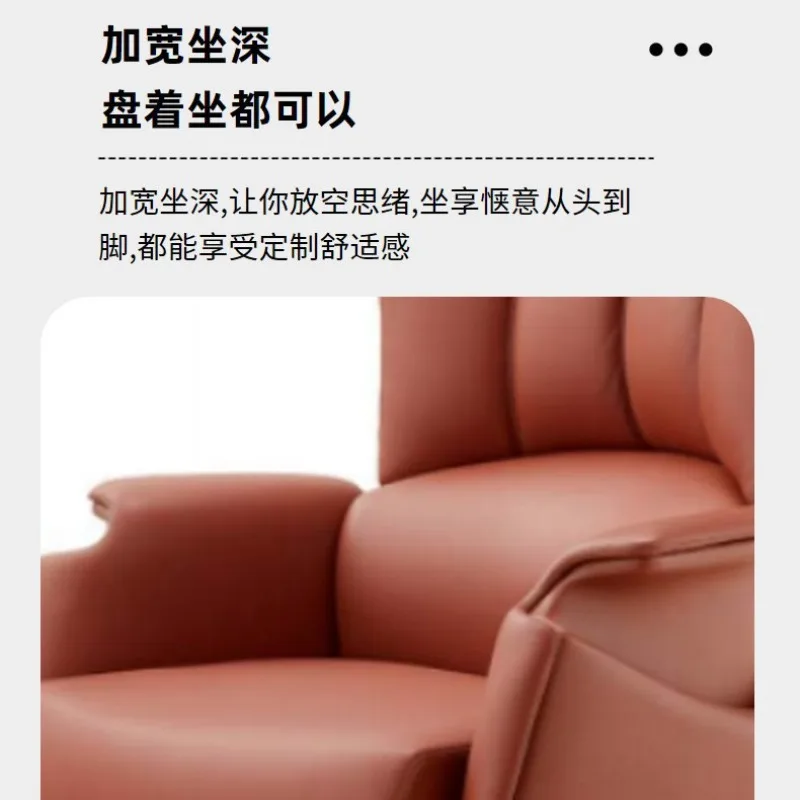 ボスチェア 快適な椅子 ホームビジネスコンピュータ 昼休み 回転椅子 オフィス 快適な座り心地の良い革製 通気性