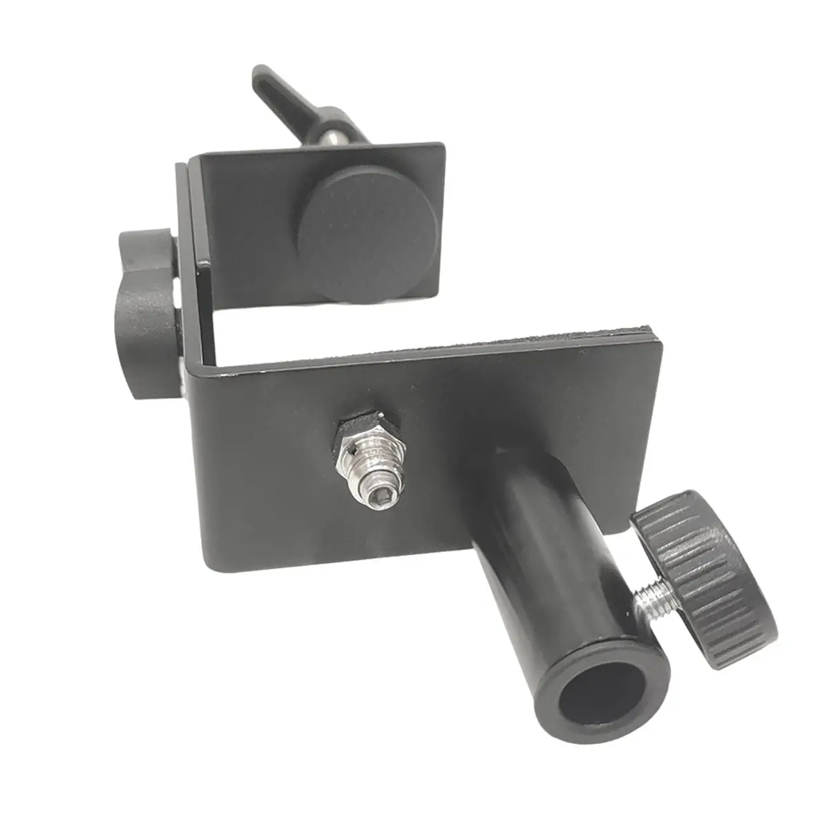 Y69A 3X Heavy-Duty Desk Table Mount Clamp for Mic Microphone Arm Stand Holder Desk Lamp Bracket Clamp with 1/4 Adapter