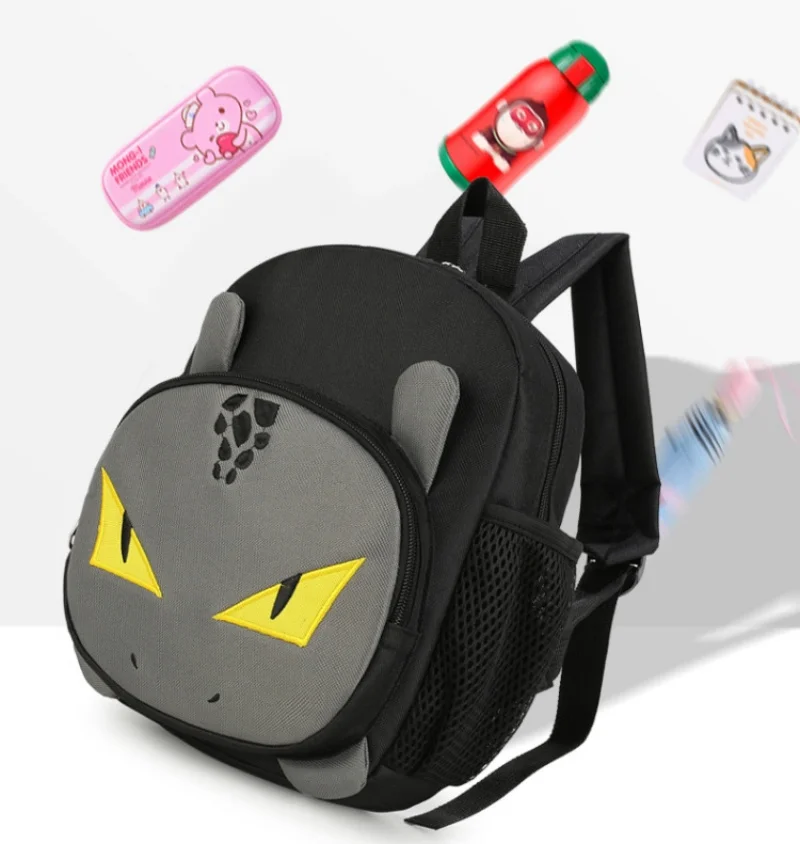 Mochila personalizada de dibujos animados para niños y niñas, mochila bonita para estudiantes de guardería, cocodrilo