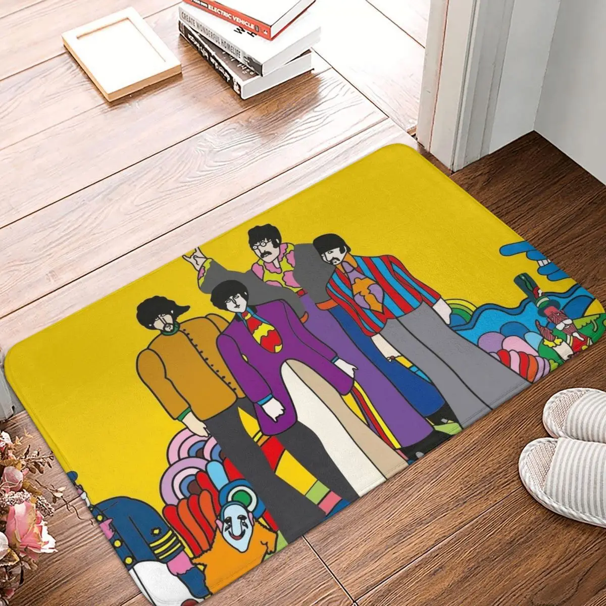 Il Beatle una fascia buona e popolare zerbino antiscivolo tappetino da cucina tappeto colorato per corridoio tappeto di benvenuto decorazioni per