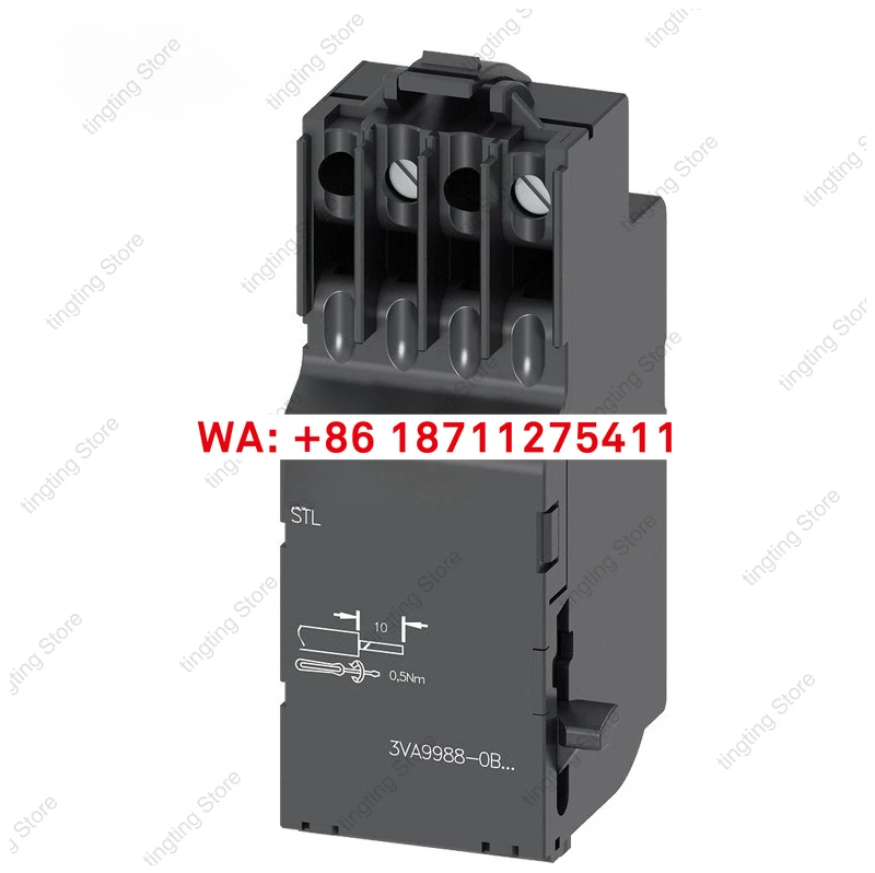 Accessories for the left side shunt release of the molded case circuit breaker are used for 3VA1, 3VA20, and 3VA25