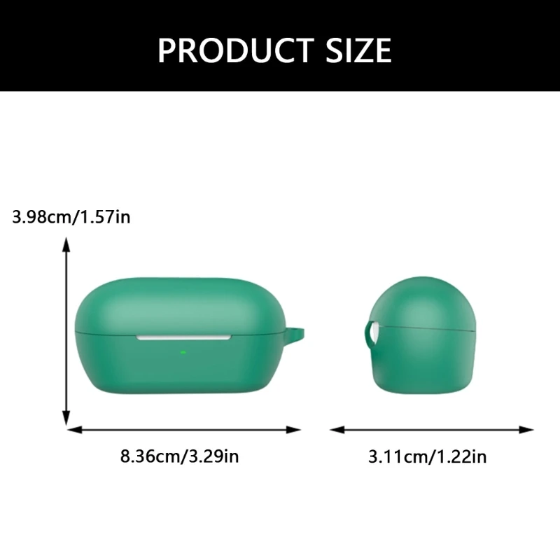 D0UA Earbud Skin Silicon House Vỏ mềm Bảo vệ chống bụi chống chống che phủ bảo vệ Tay áo chống hư hỏng cho WF-C710N