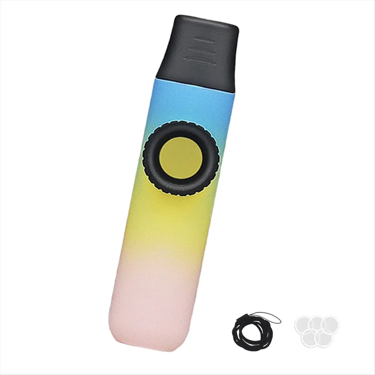 New arrival  Small Flute Easy to Learn British Musical Instruments with Lanyard for Guitar Ukulele Violin Piano Keyboard A