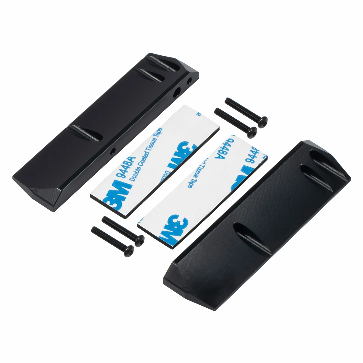 Delrin Rock Sliders ESC Battery Receiver Electronics Tray dla 1/18 RC Crawler TRX4M Chassis Defender Bronco Upgrade Parts