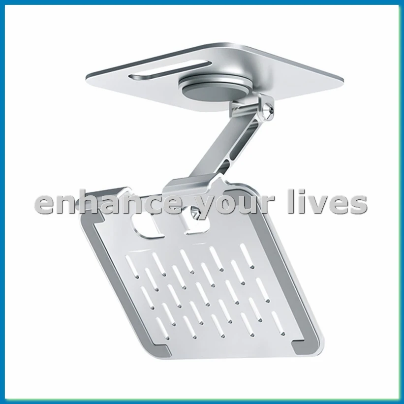 Laptop Stand Aluminium Alloy Ergonomic Riser Tablet Holder Cooling Bracket 360° for Notebook-VVNB