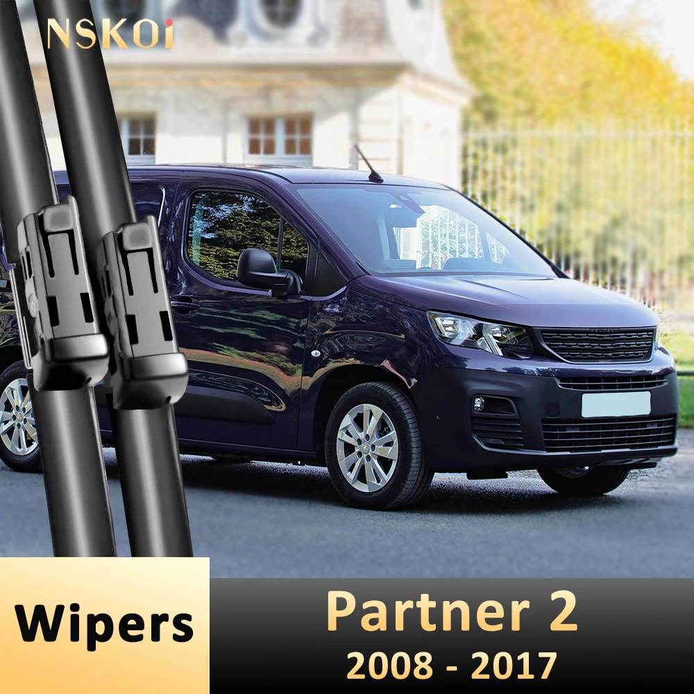 

Щетки стеклоочистителя переднего стекла для Peugeot Partner 2 2008-2017, 26+16 дюймов, аксессуары