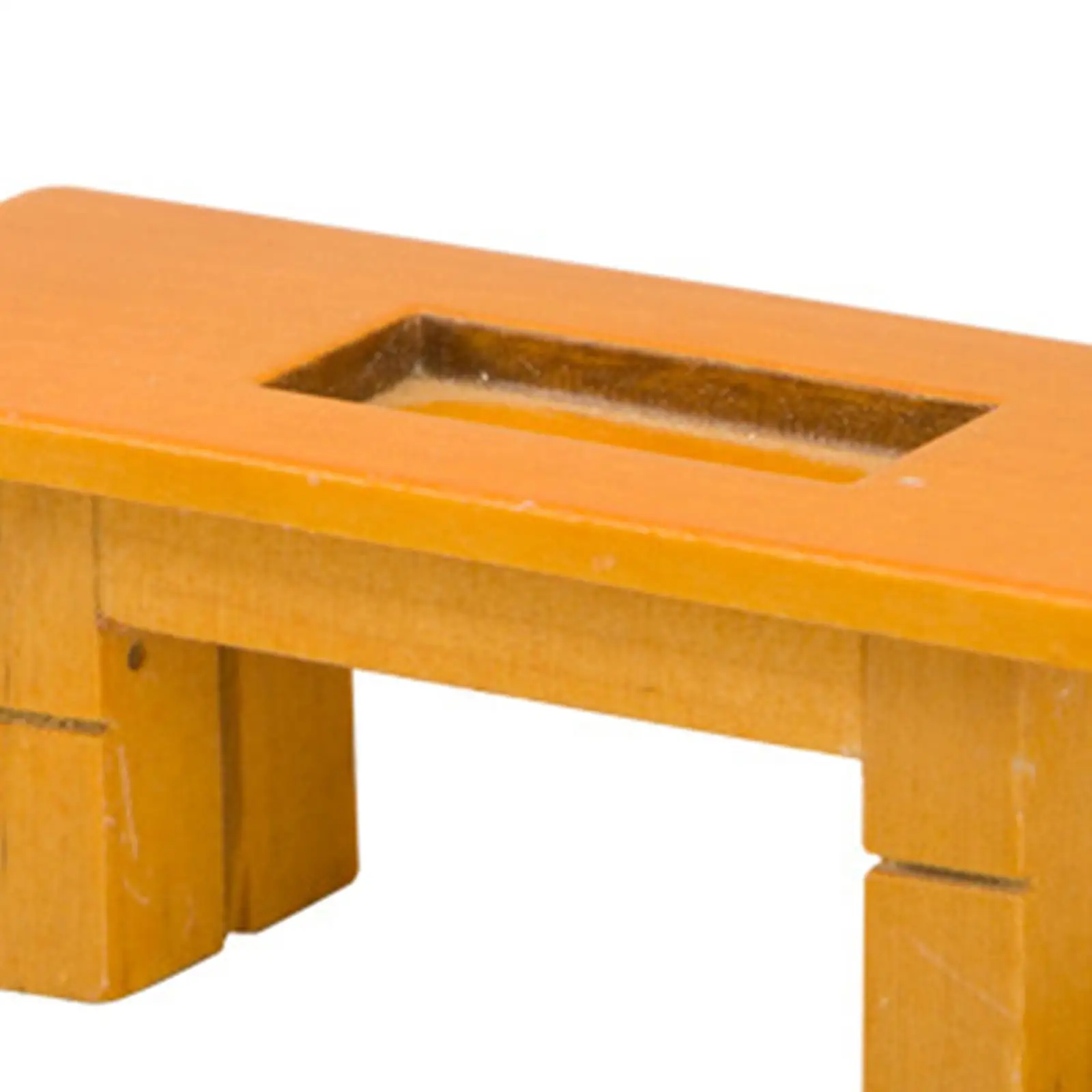 Miniature Table, 1:12 Miniature End Table, 1/12 Scale Wooden Furniture, for Living Room - view 5