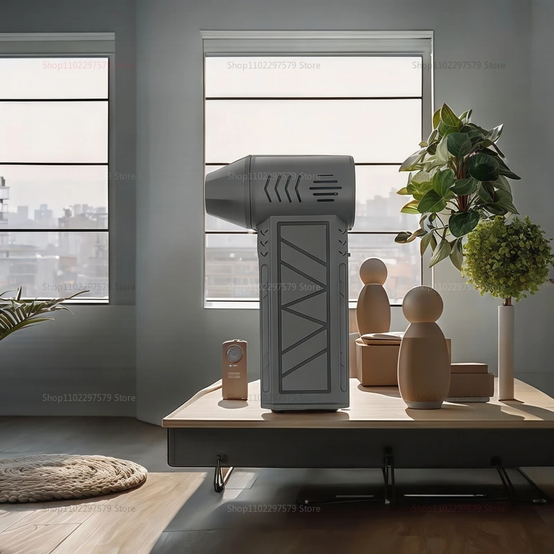 130000RPM Handheld Electric Mini Air Blower Turbo Jet Fan Industrial Dust Cleaner Brushless Motor Fast Wind Speed 35m/s