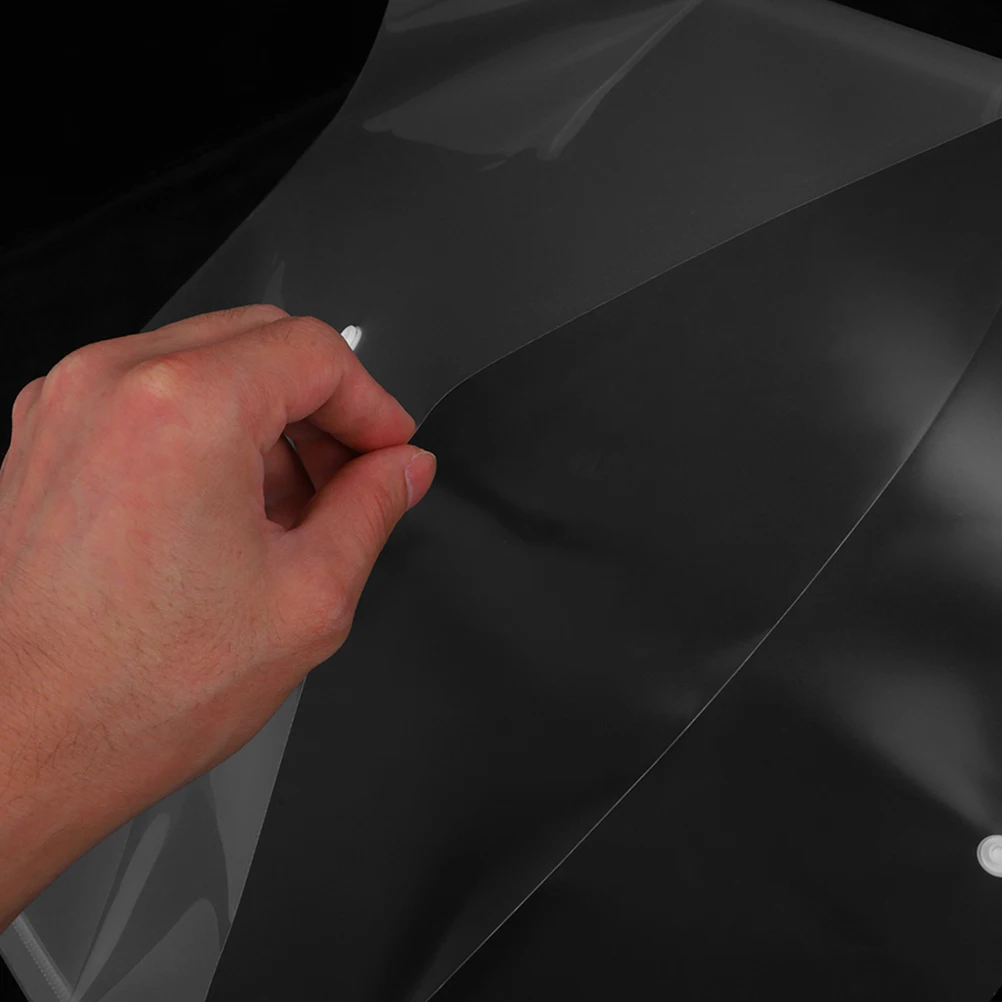 

20 шт. прозрачные органайзеры для файлов, держатели для документов из полипропилена для студентов, рабочих, для хранения бумаги формата А3