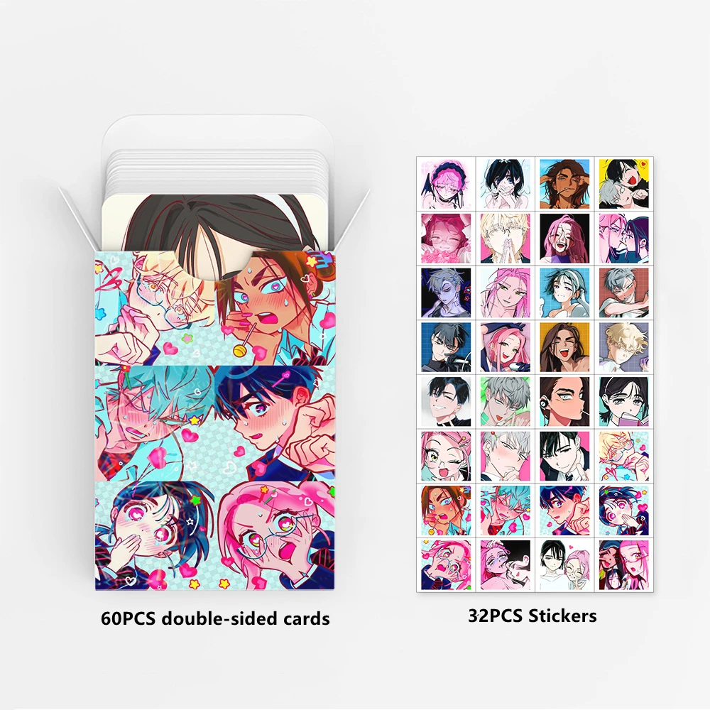 92 قطعة/المجموعة/مجموعة من ملصقات بطاقات المسرح الغريبة Luka Till Ivan Mizi Sua Character Photo Card Fans Collection Gift #3