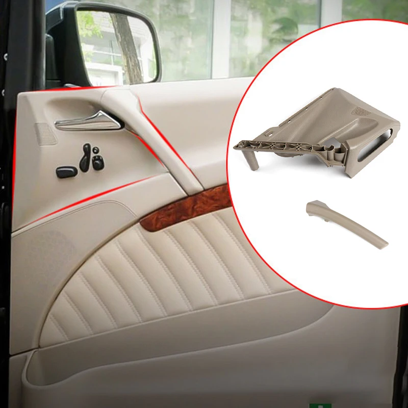 

Left Right Beige Black Gray Car Inner Pull Handle Interior Door Panel For Mercedes Benz W639 W636 Viano Vito 6397270071