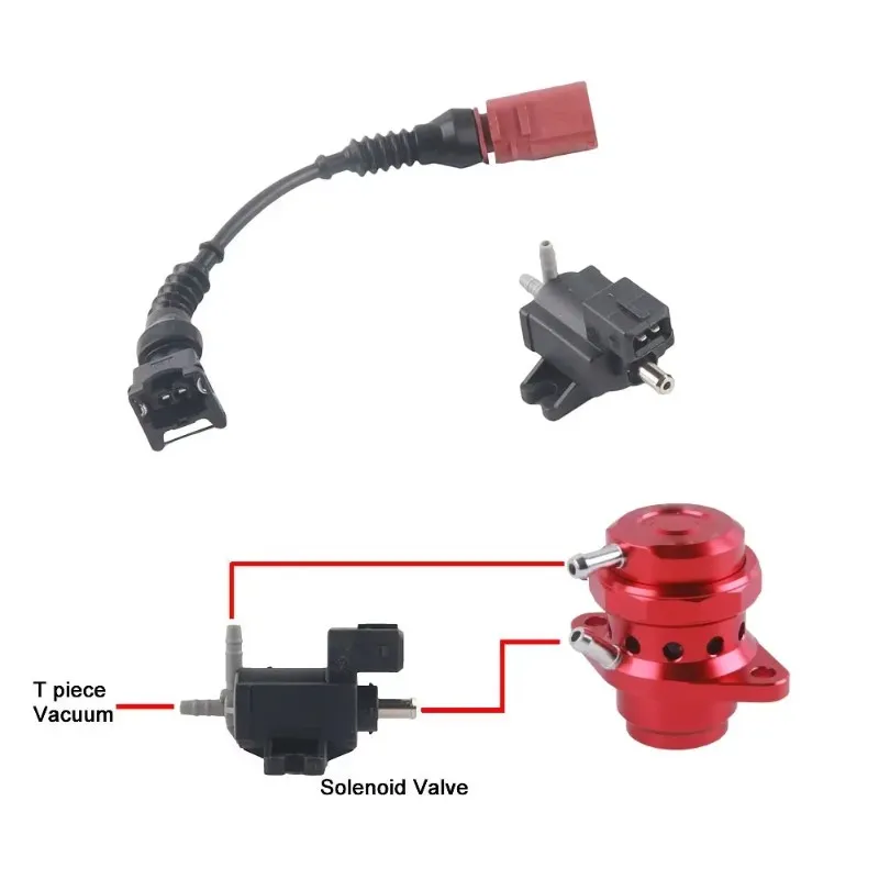 

For Skoda Octavia For A4 S3 TT VW Polo 1.8/2.0 TFSI EA111 Compatible Aluminum Turbo Dump Blow Off Valve Auto Part