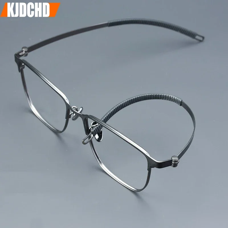 

KJDCHD Ultralight Men Business Glasses Reading Glasses Photochromic Anti Blue Ray Myopia Glasses Prescription Optical Eyeglasses