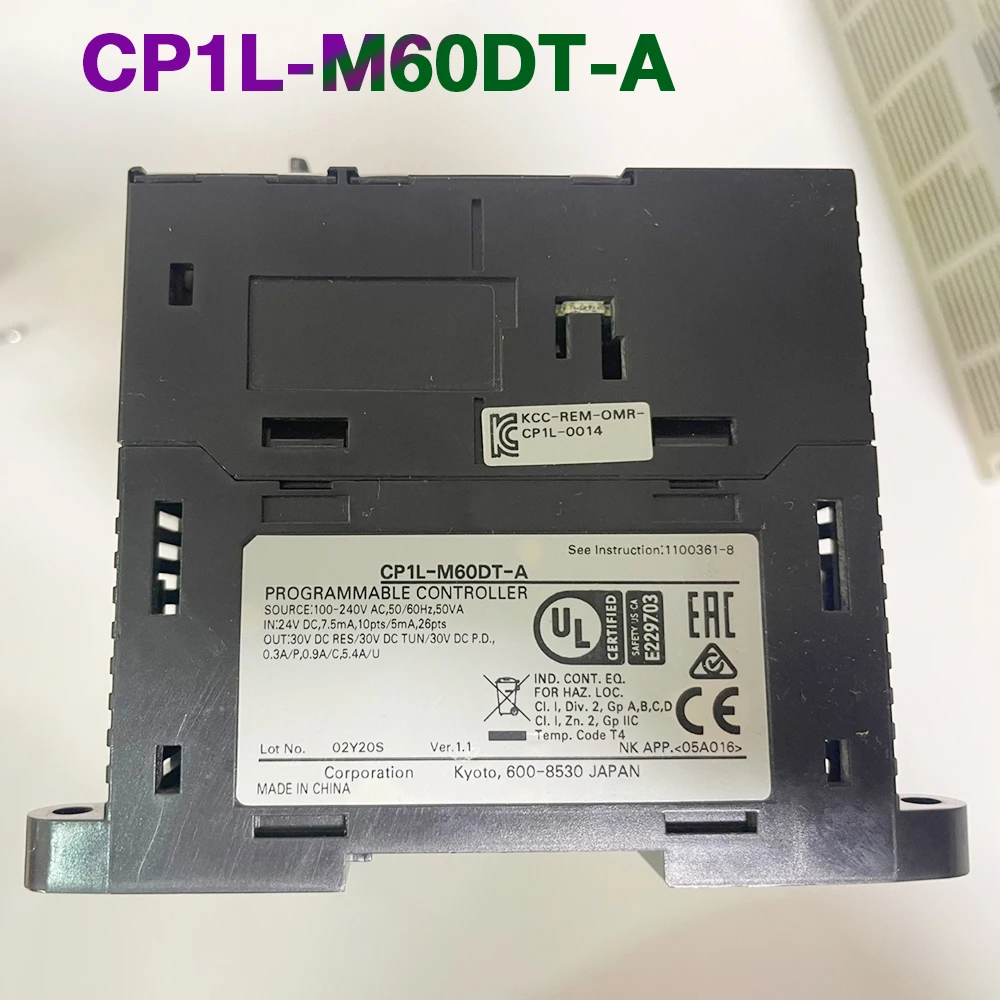 

Programmable Controller CP1L-M60DT-A