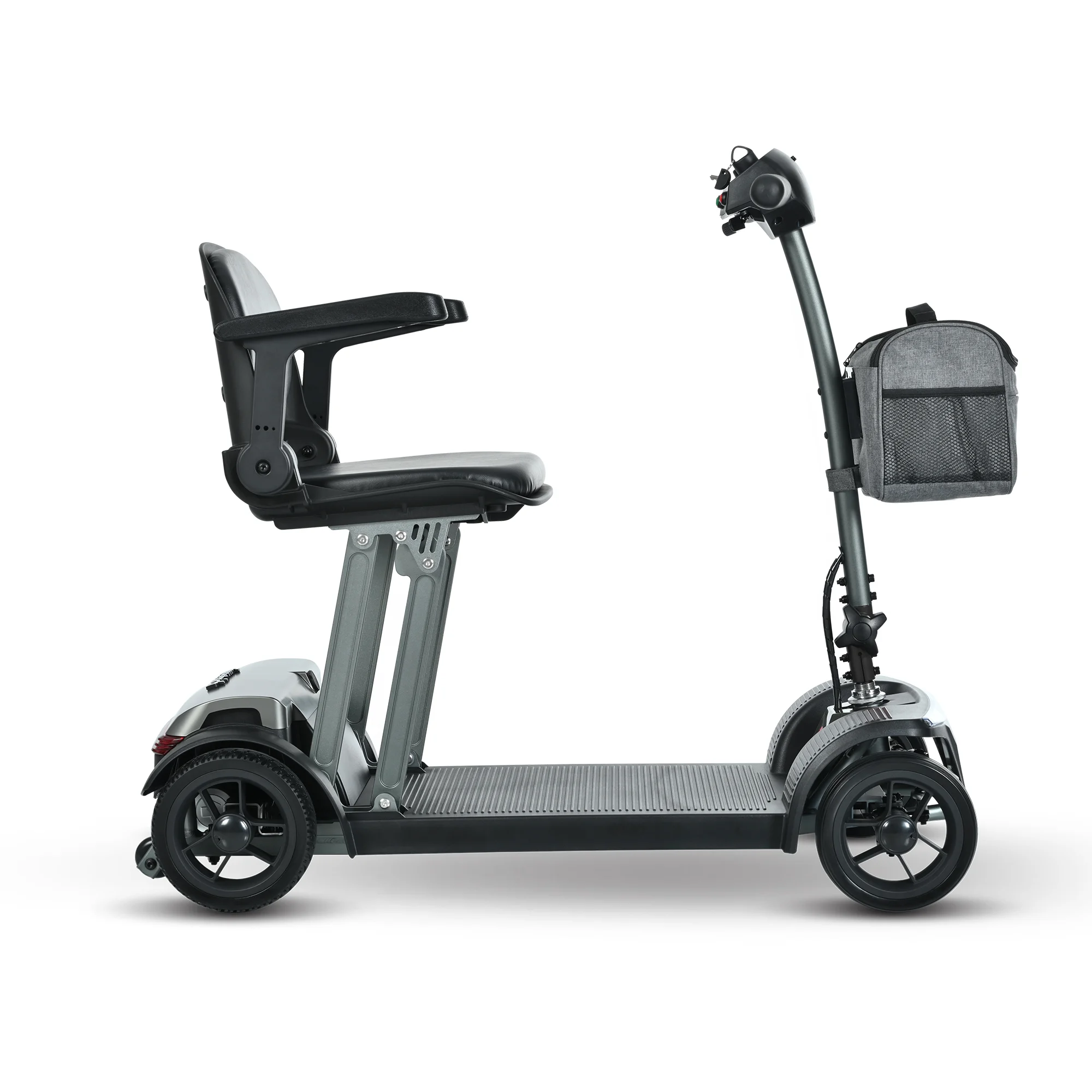 Aluminum Lightweight Foldable Mobility Scooter Disabled Travel Fold up Elderly 4 Wheel Electric Mobility Scooter