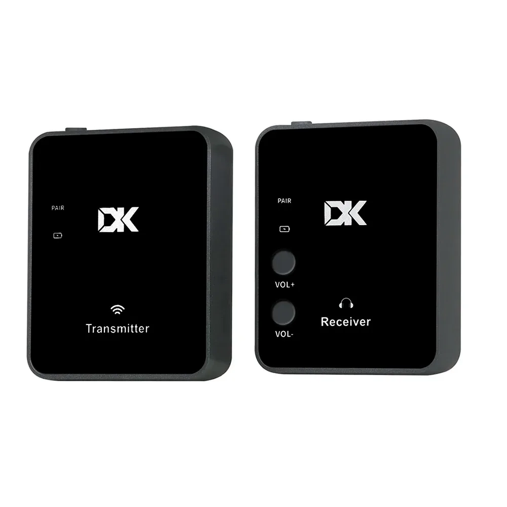 DK IWH-1 2.4G Wireless Earphone Monitor System Transmitter Receiver Strong Compatibility Rechargeable Guitar Parts & Accessories