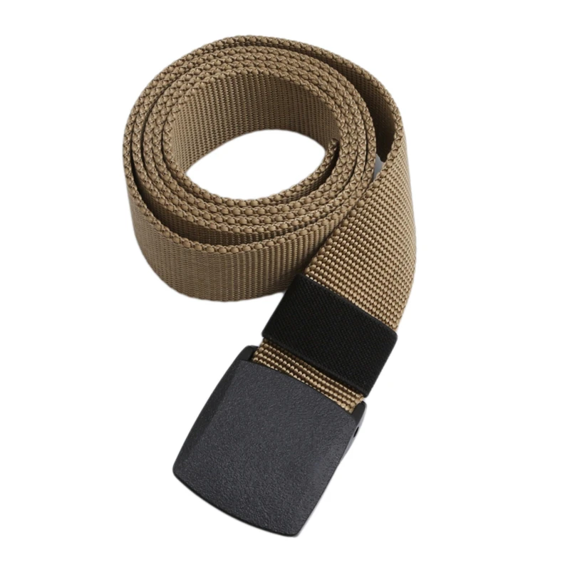 

Automatic Buckle Men Nylon Webbing Belts Canvas Casual Fabric Tactical Belt Quality Accessories Military Jeans Army Waist Strap