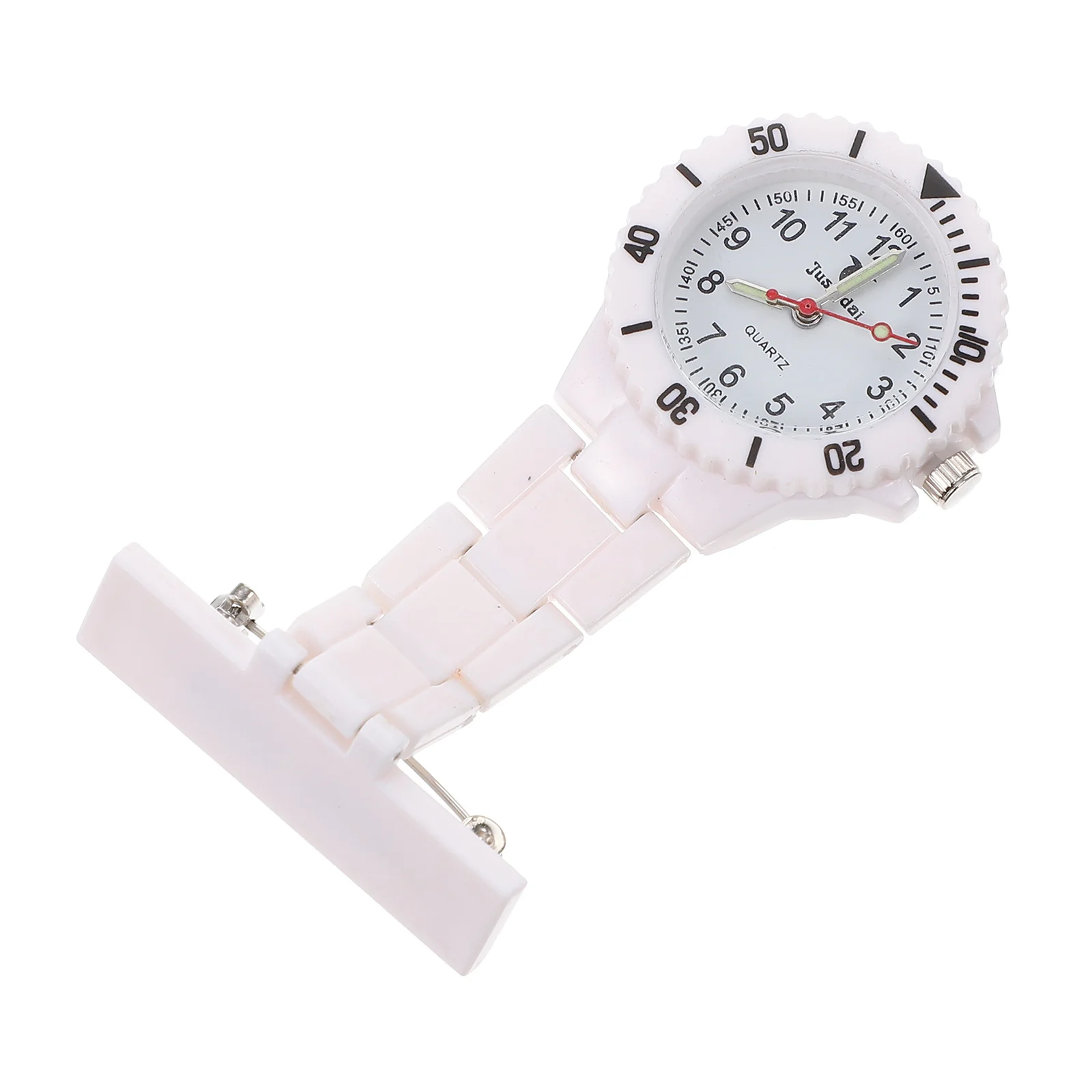 1pc Silicone Nurse Large Dial Hanging Nurses For Women Hanging Nurses Watch Medical Staff Students Nurse Fob Watch