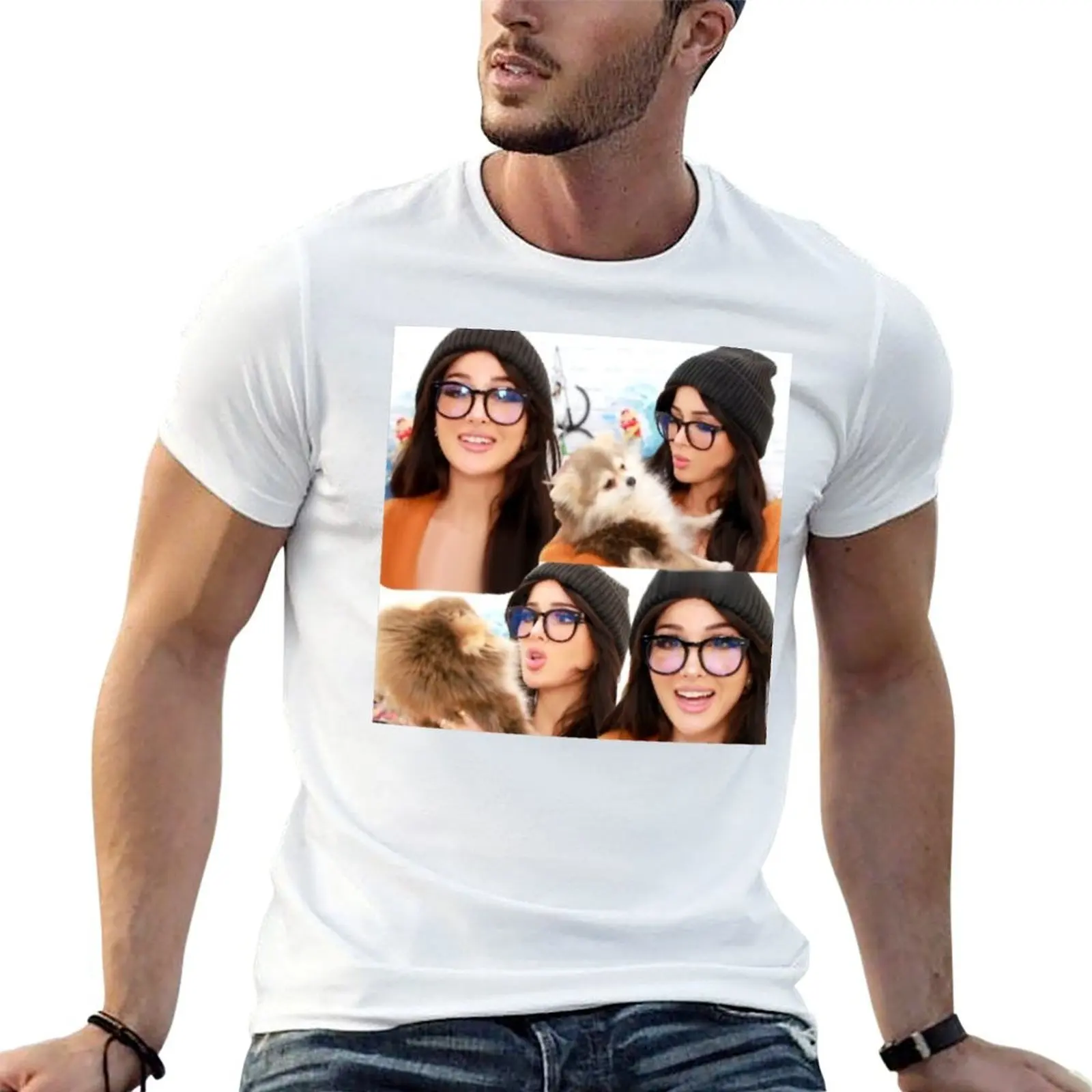 Sssniperwolf cozy collage T-Shirt oversized Personalized t-shirt mens t shirts