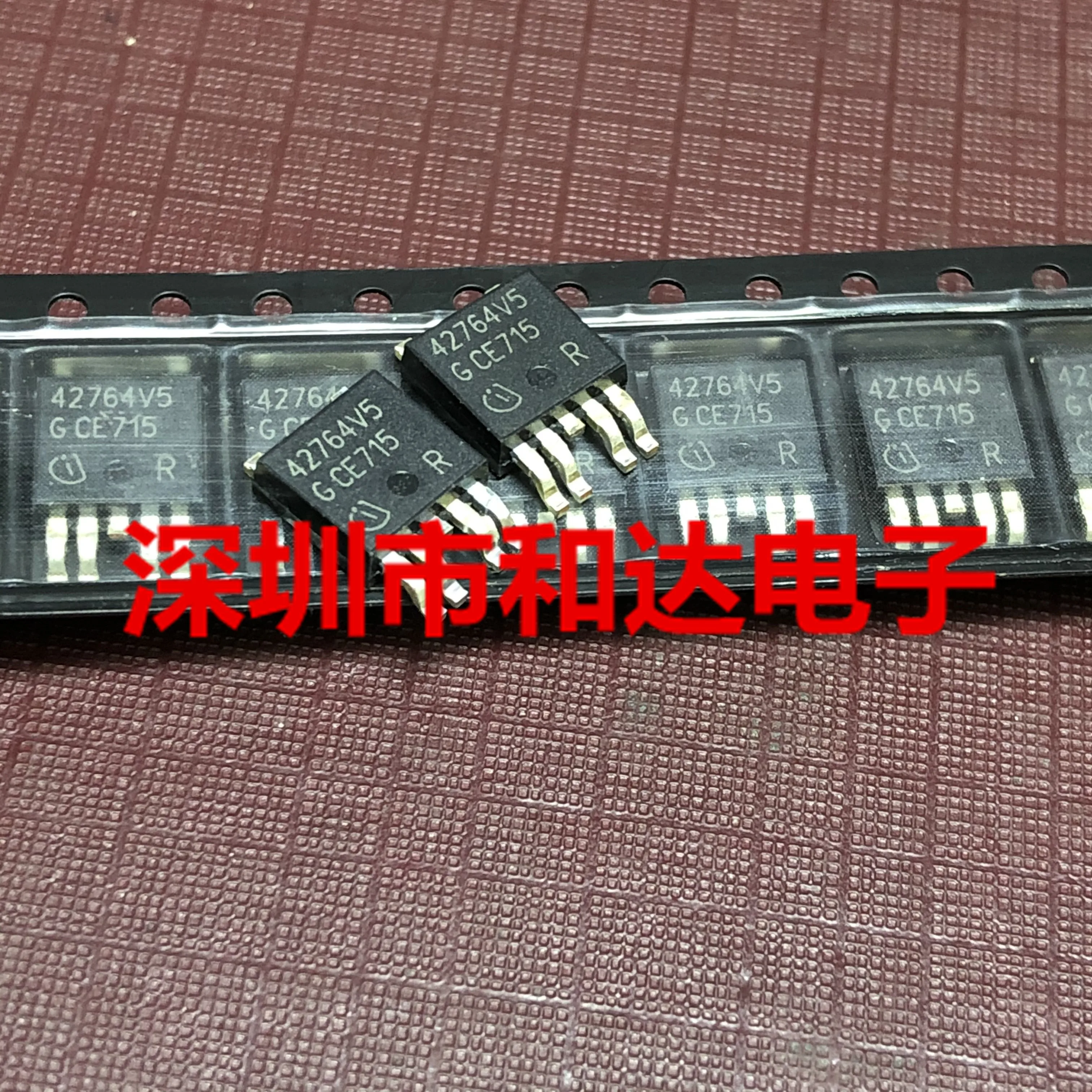 

10pcs orginal new TLE42764DV50 42764V5 TO-252 power management chip 5V/0.4A voltage regulator