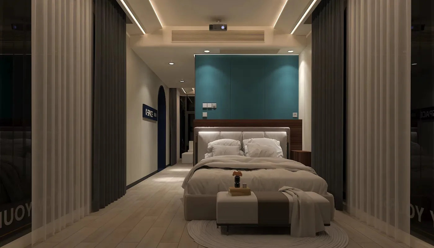 Casa móvil prefabricada compacta inteligente para hoteles de oficina o villa para eventos de glamping emergentes