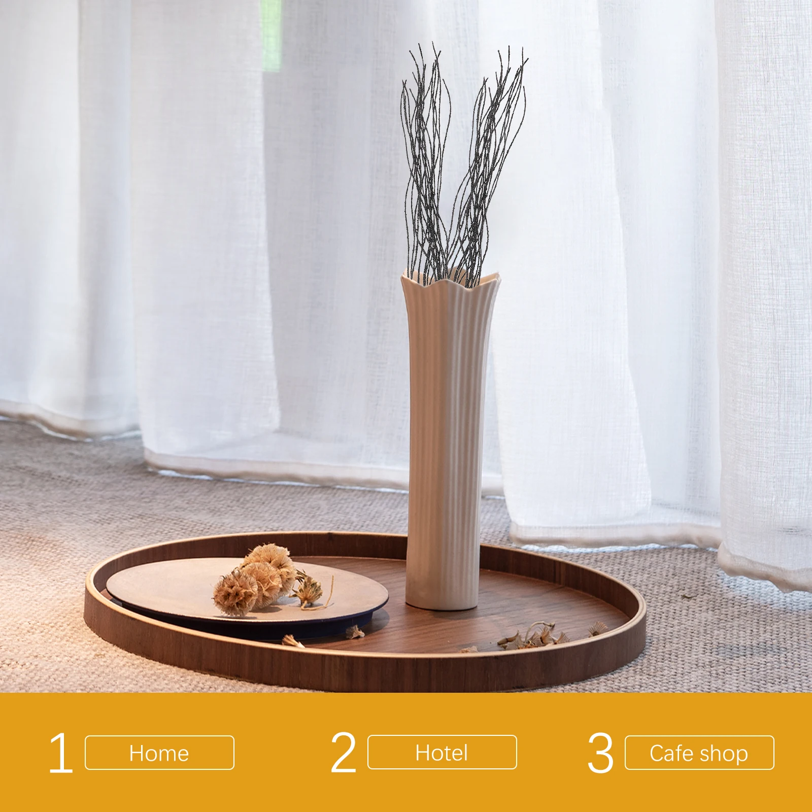 

10pcs Glitter Artificial Stems Lifelike Simulated Plant Branches Decorative For Party Home Office Vase Filling Event Ornament