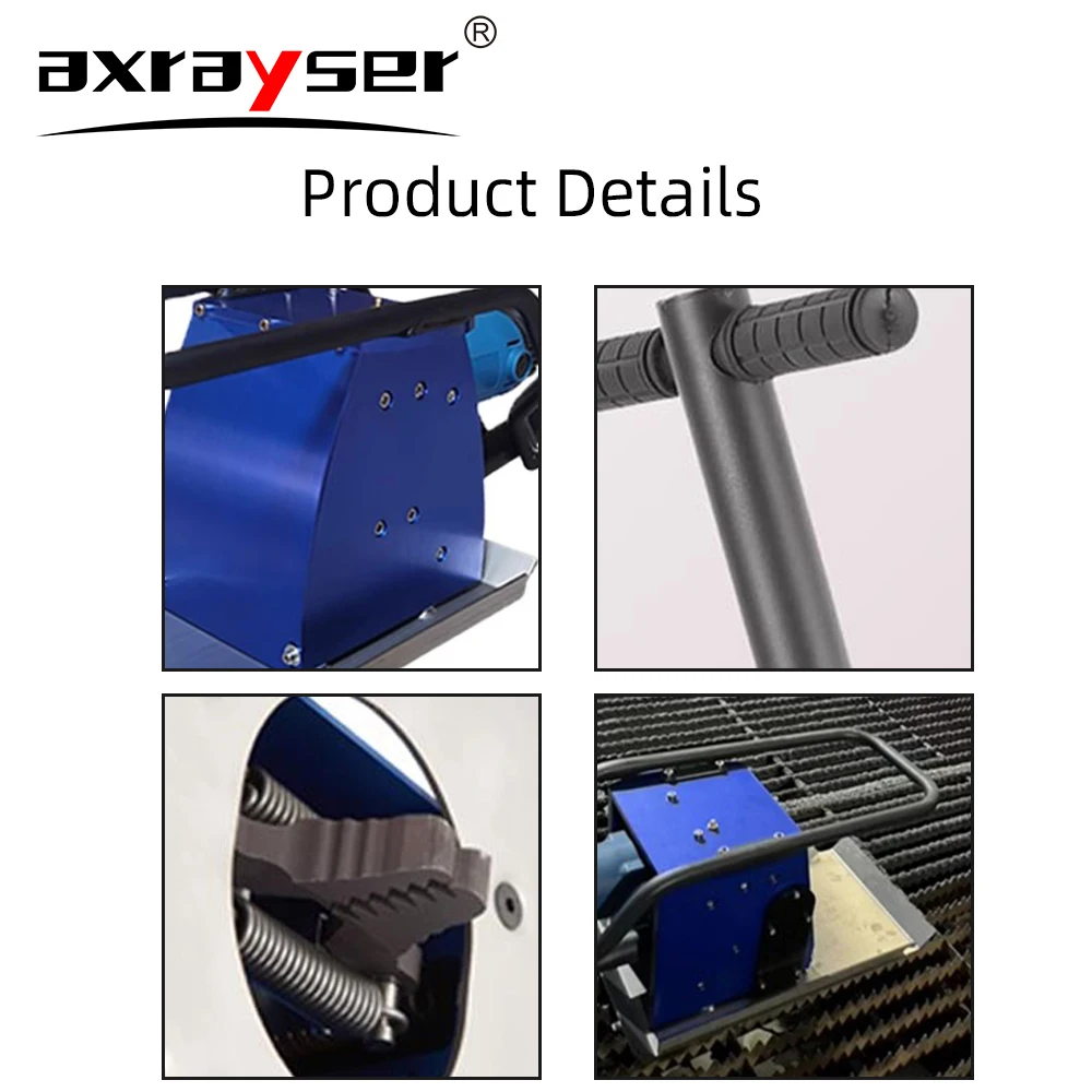 Laser Slat Slag Cleaner 220V JT-C1000 JT-C2300 Slat Slag Remover Single-phase for Clean Laser Cutting Machine Table