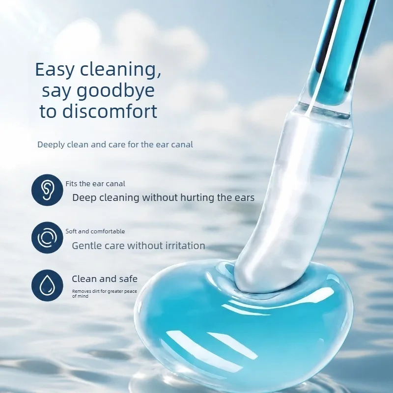 Not Hurt Ear Digging Spoon Ear Digging Cotton Swabs Sticky Ear Digger Ear Digging Tool Ear Wax Cleaning Special
