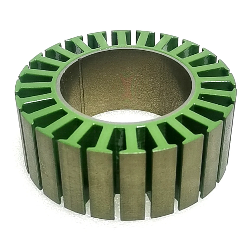 8030  Large-diameter Disc Brushless DC Motor Generator Stator Core Silicon Steel Sheet