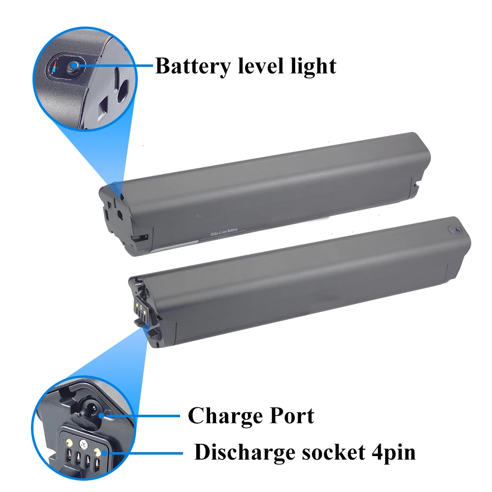 Saxonette 36V Intergrated Batteries 10.4Ah 12Ah 14Ah for X-ZITE bike BKC-22-B Saxonette Comfort Plus 4.0 Comfort plus 4.1 smart