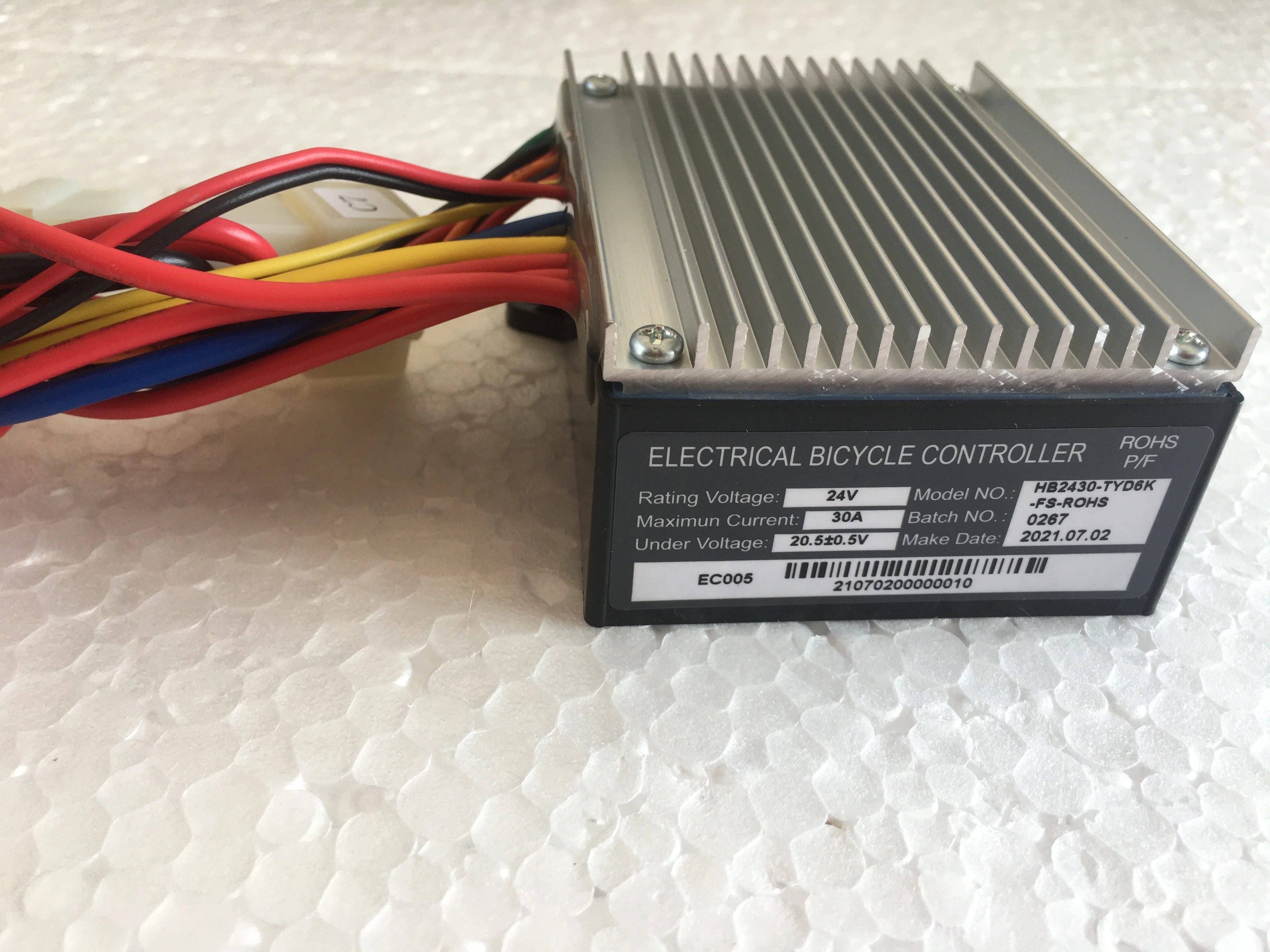 electrical bicycle controller hb2430 tyd6k 24V scooter Controller for Razor Dune Buggy (V12+),Crazy Cart Ground Force  Drifter (V3+) 7 Connectors 6Wire HB2430-TYD6K-FS-ROHS